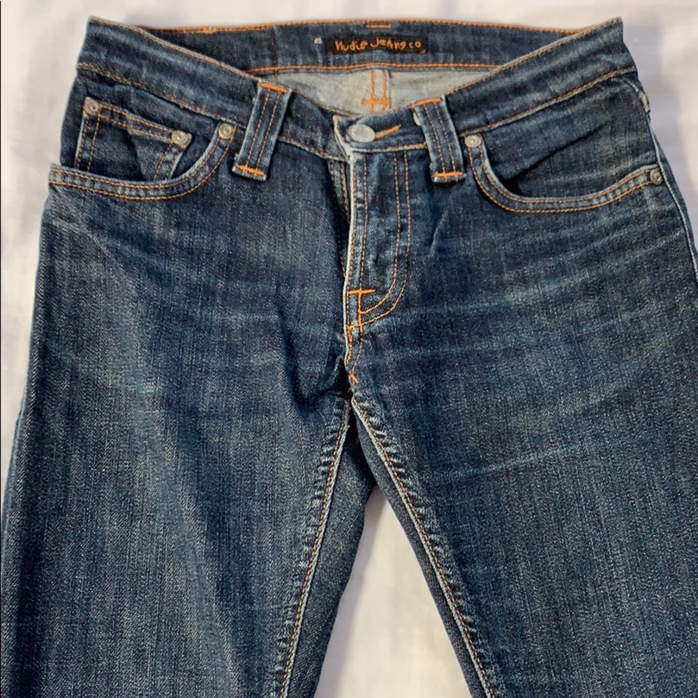 Dark wash Nudie Jeans